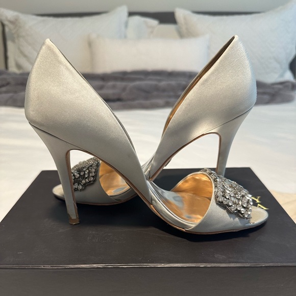 Badgely Mischka Rhinestone Pumps - Picture 4 of 5